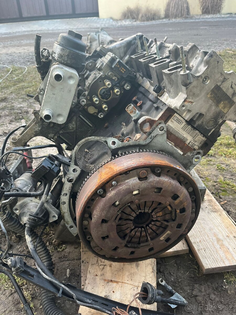 BMW E46 rozebraný motor