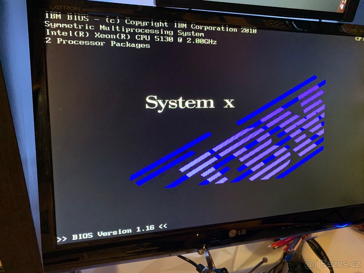 Server IBM System x3550 32GB RAM 2x Intel xeon