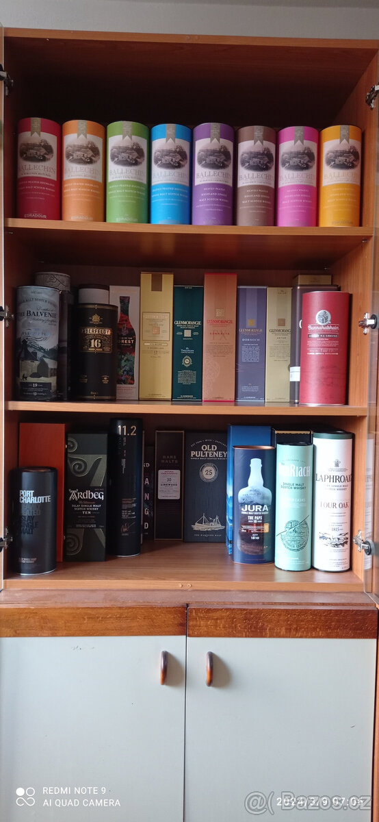 Sbírka skotské single malt whisky - výprodej