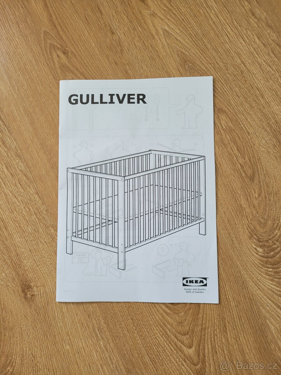 Postýlka Ikea Gulliver