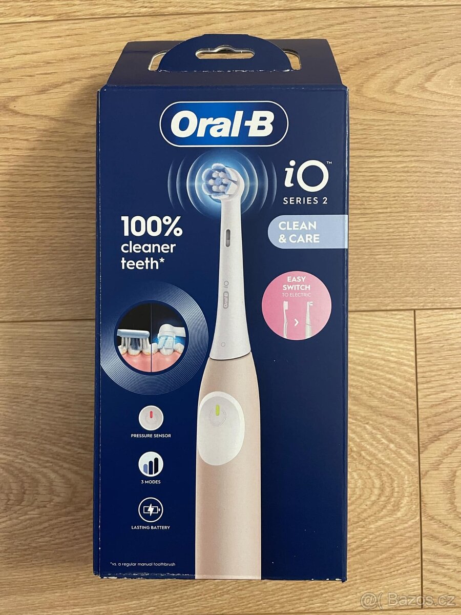 Elektrický kartáček Oral B iO2 - růžový
