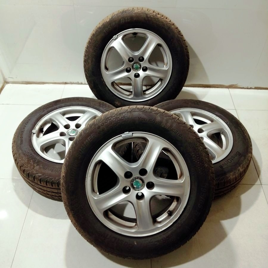 15" ALU kola – 5x100 – ŠKODA (VW, SEAT, AUDI)