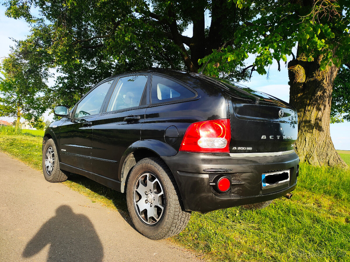 SsangYong Actyon 2.0XDi,4x4,137tis km,motor MADE IN GERMANY
