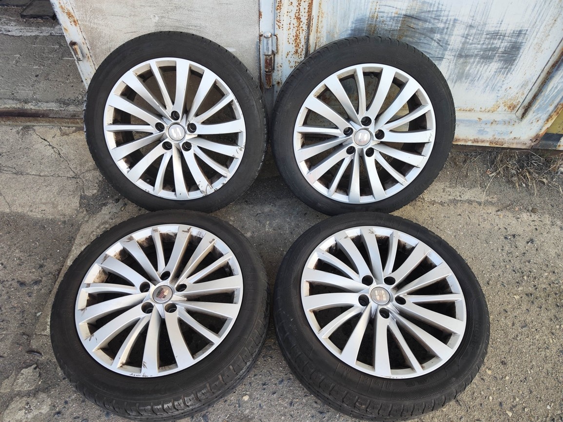 17"letní alu sada 5x112 origo Seat Exeo Audi A4 Octavia