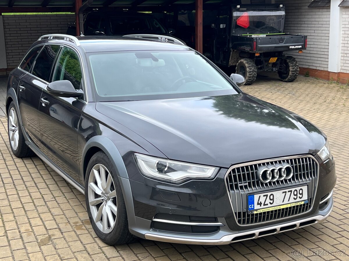 Audi A6 Allroad 3.0 Bi TDI 230 kW, Tiptronic,1. majitel ČR