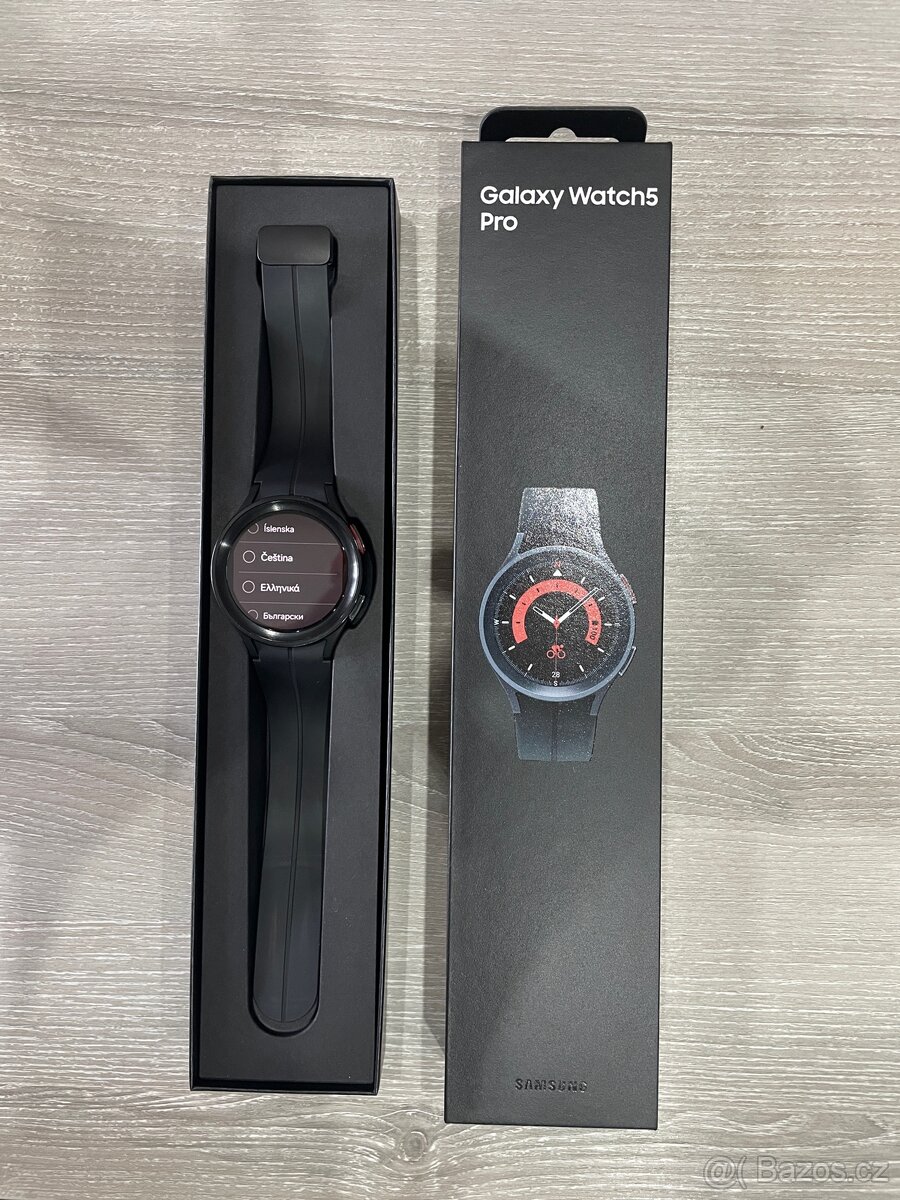 Samsung Galaxy Watch 5 PRO (zánovní/záruka)