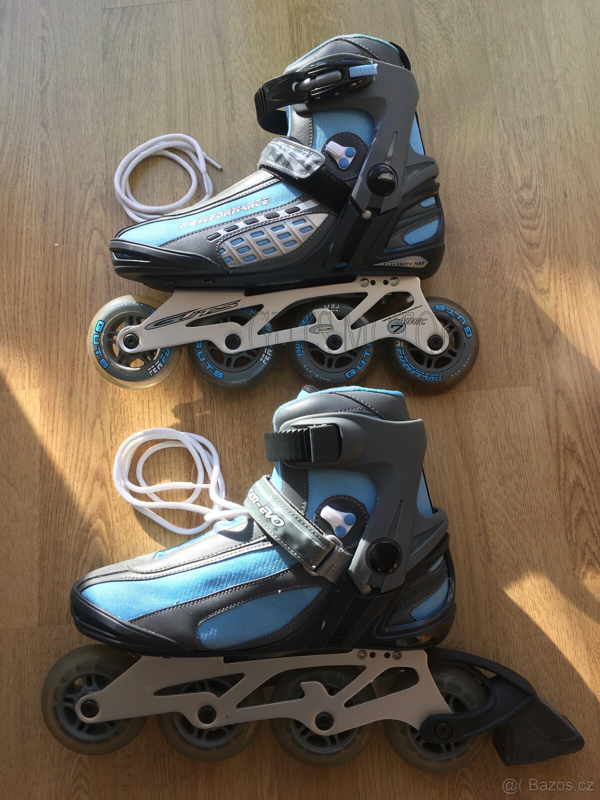 Inline brusle vel. 42, Evo-Action, jako nové jen za 600,-