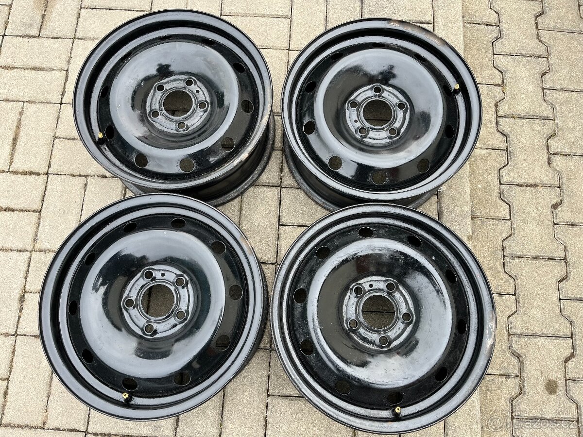4x plechový kola 5x114 R16