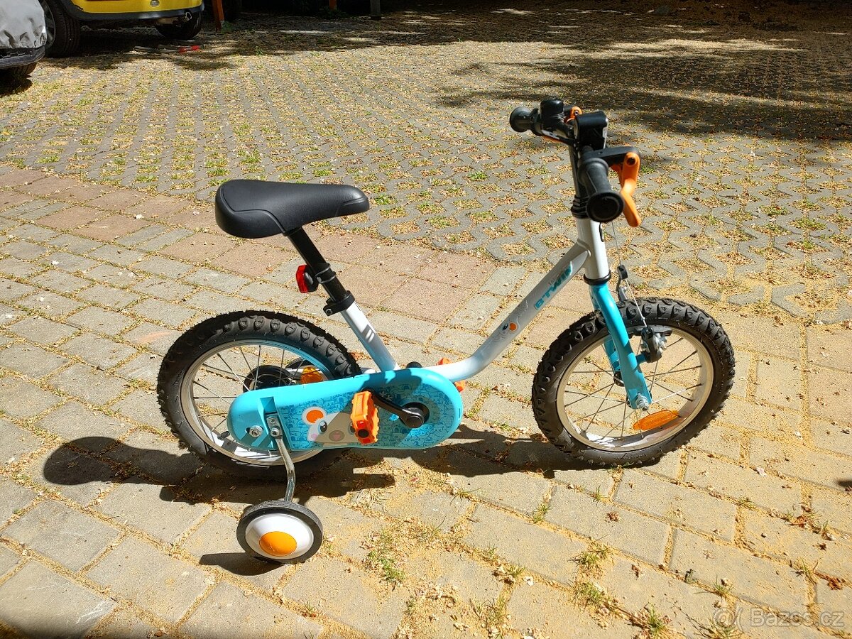 Dětské kolo BTWIN 14" (3-5let) Arctic