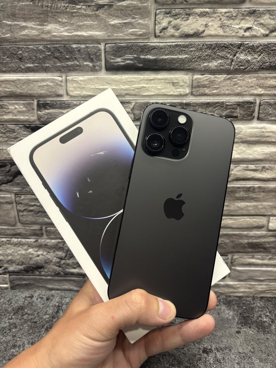 iPhone 14 Pro Max 128GB Space Black, baterie 84%, DPH
