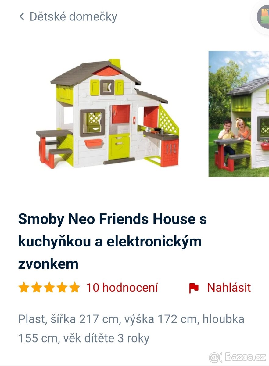 SMOBY domeček pro děti