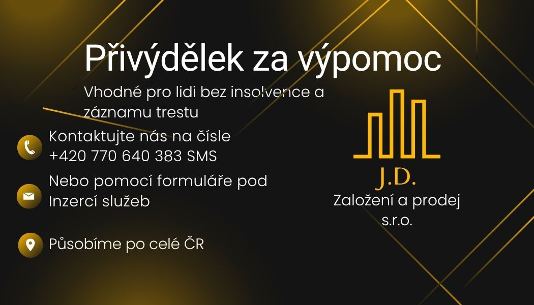 Přivýdělek za výpomoc s administrativou