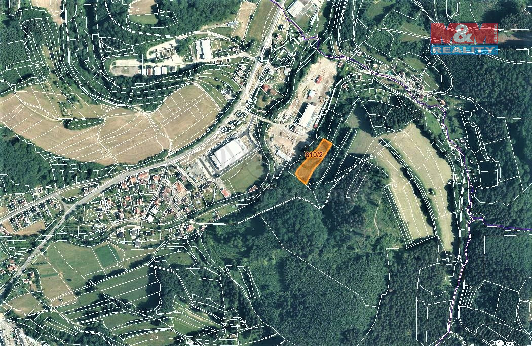 Prodej lesa, 3651 m², Lhota u Vsetína