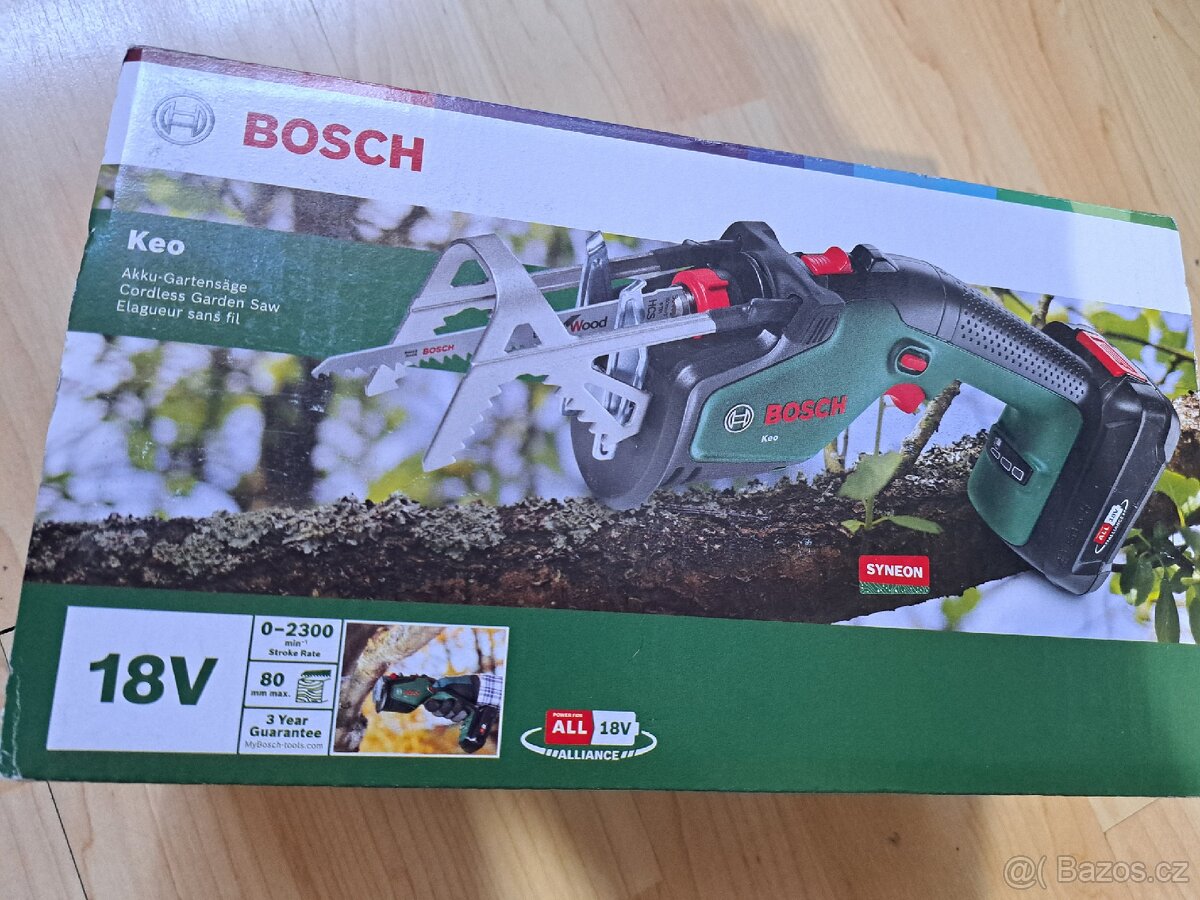 Aku pilka na větve BOSCH AGS Keo 18V set