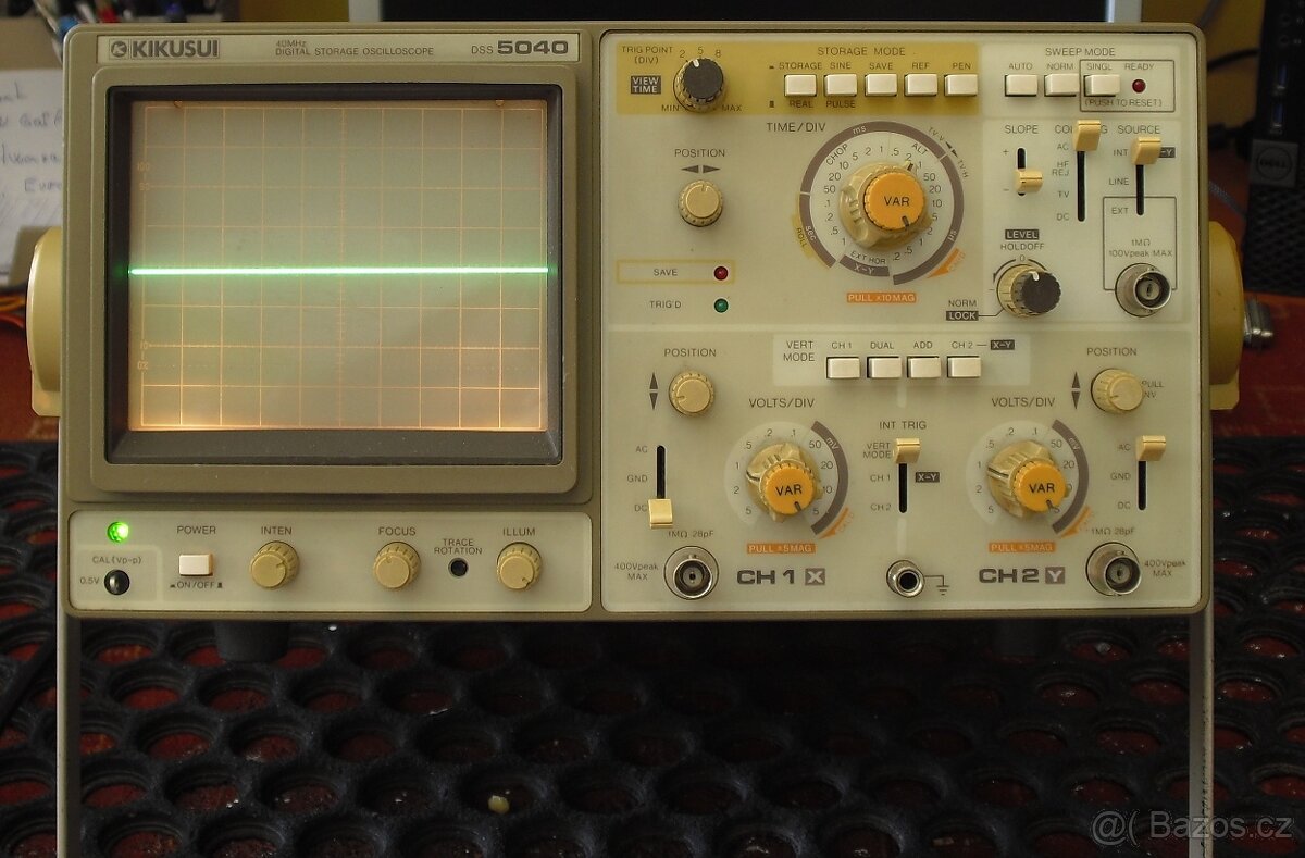 Pamětový osciloskop Kikusui DSS 5040