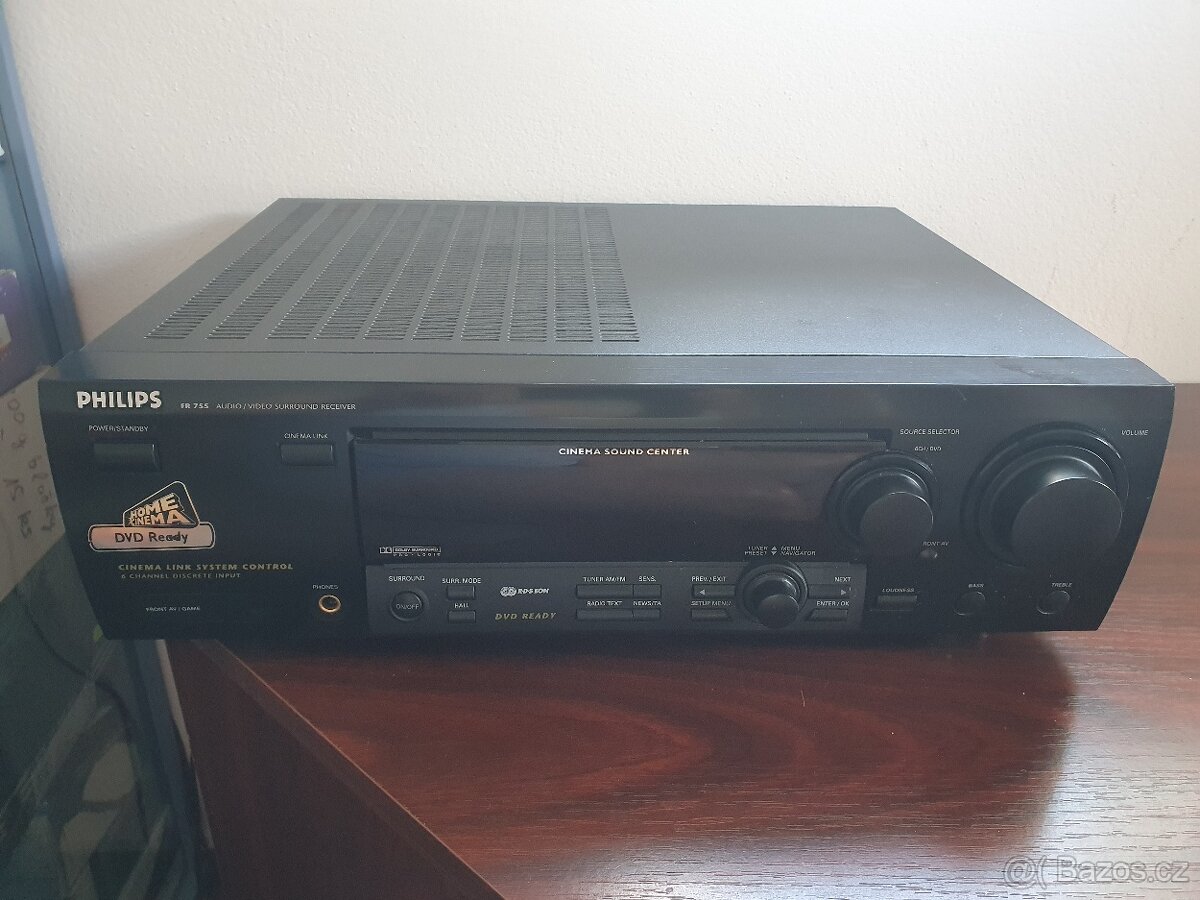 Zesilovač, AV receiver, domácí kino Philips FR755