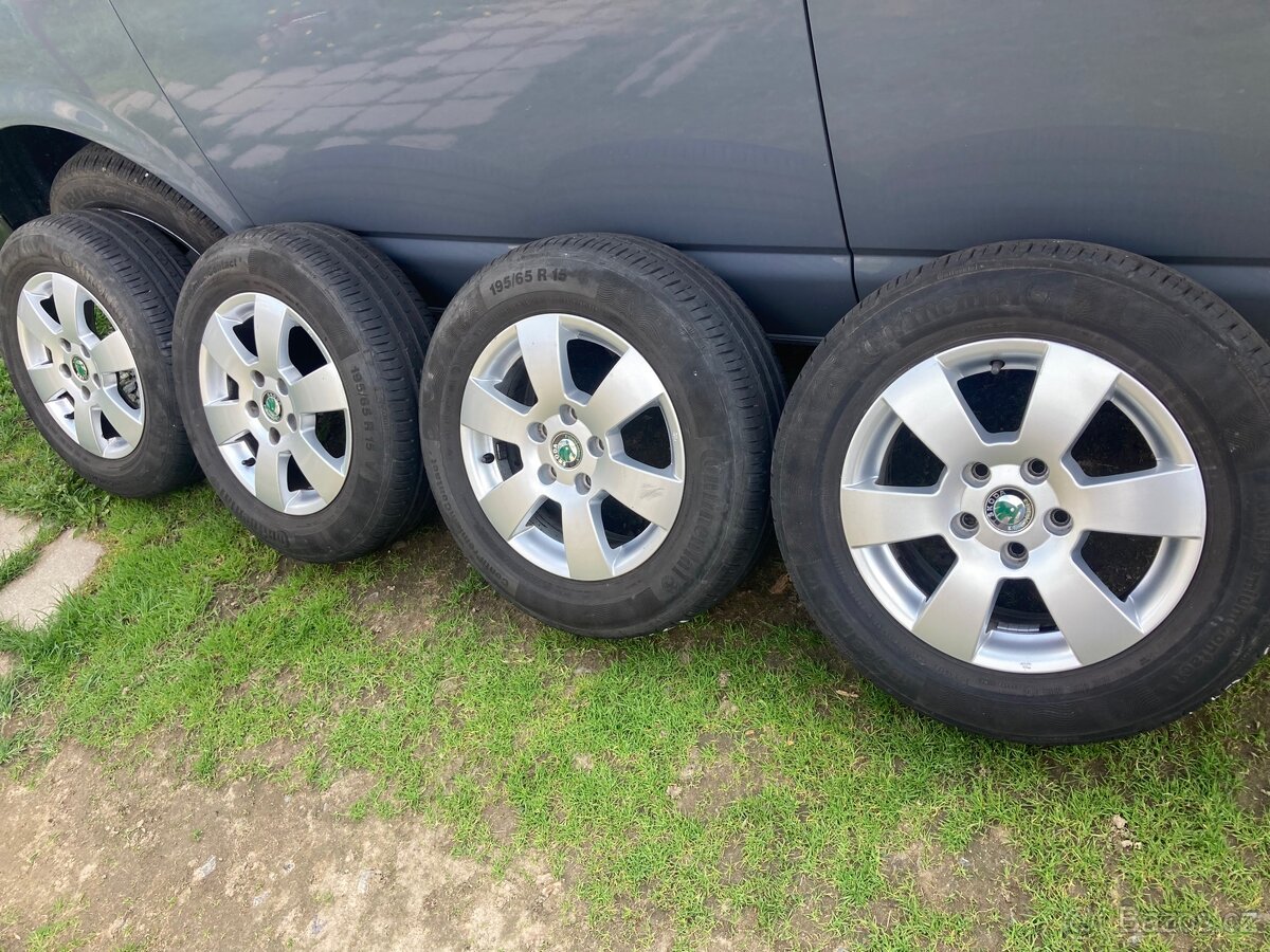 ALU kola originál Škoda 15”