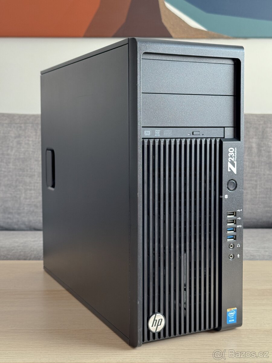 HP Z230 Workstation - E3-1275v3, 16GB, 256GB SSD, K4000