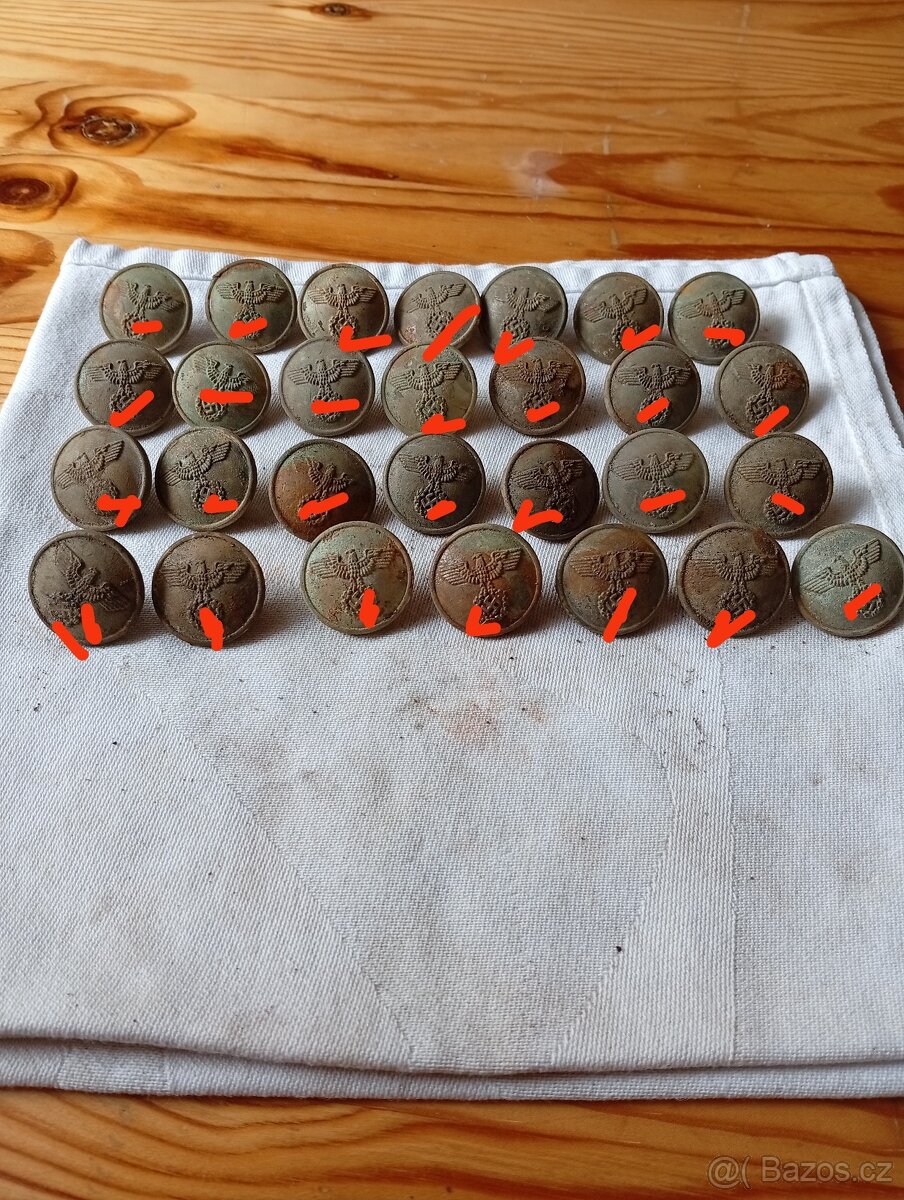 Knoflíky Ww2