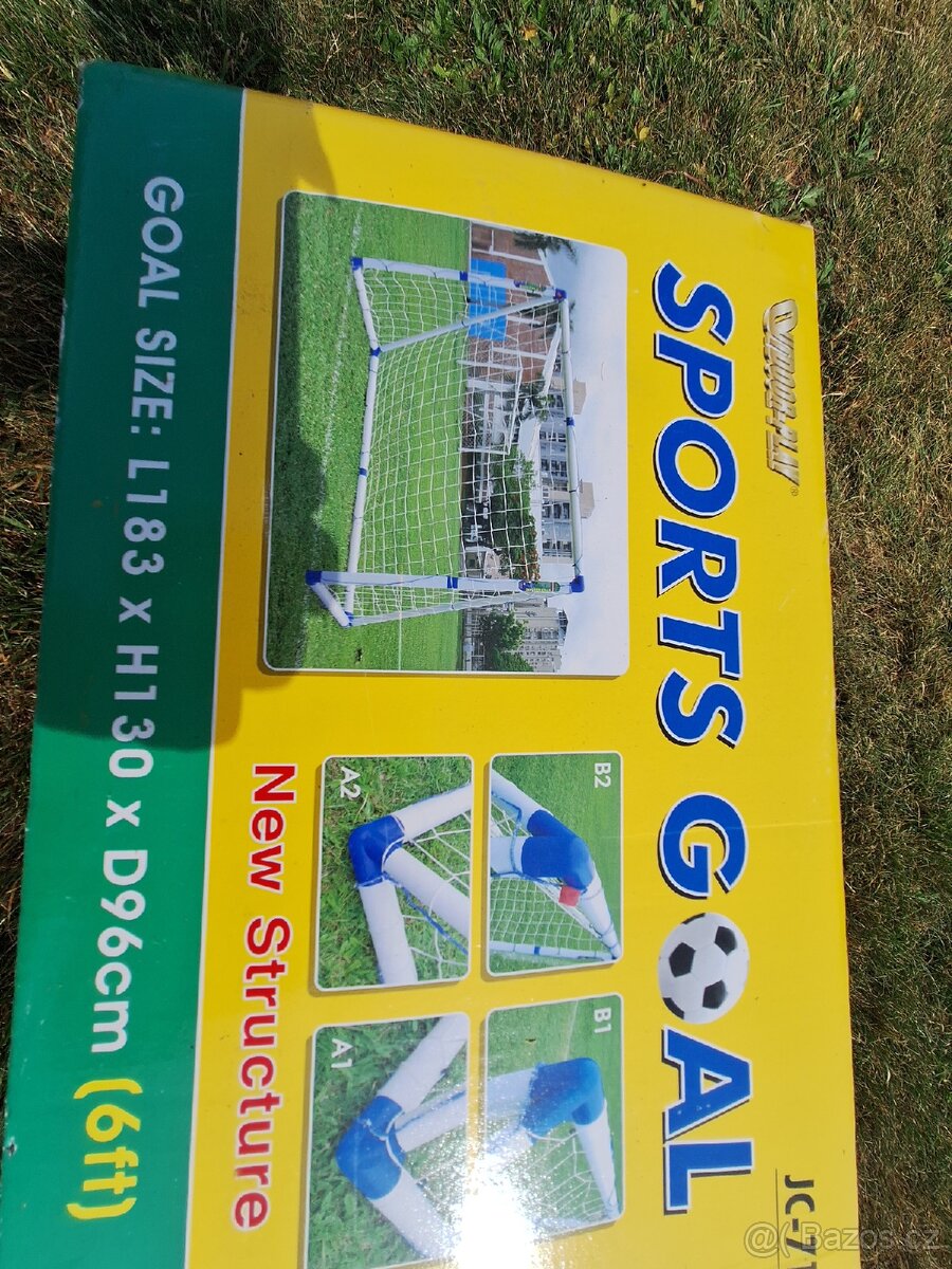 Velke detske fotbalove branky celkem 2 ks -viz foto