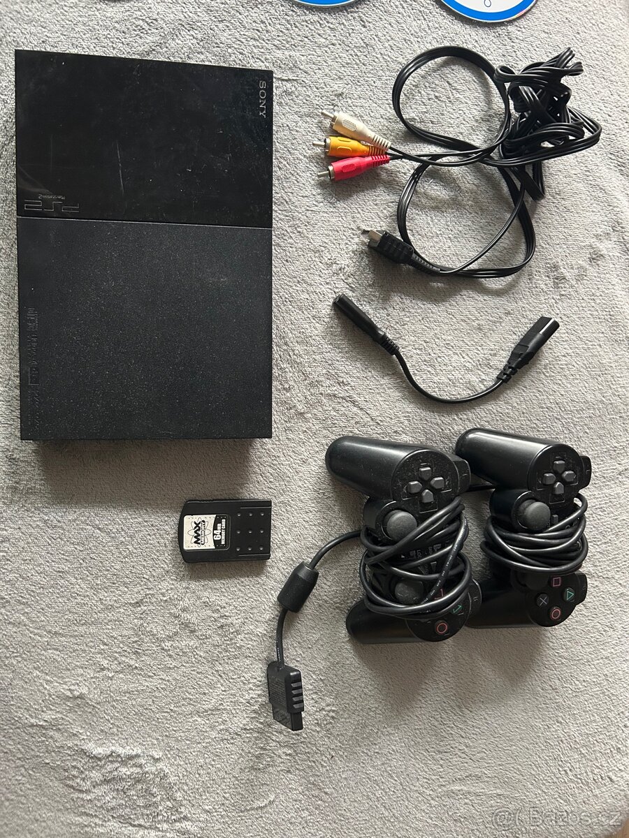 Prodám použitý Playstation2 SCPH-90004 (dále v popisku)