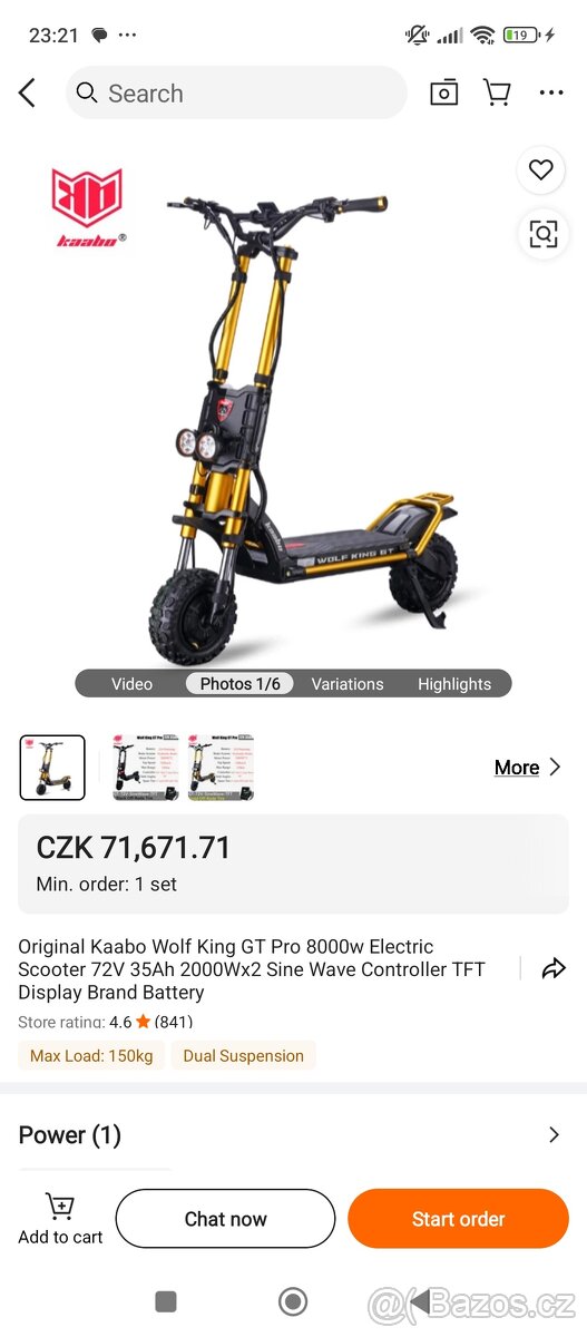 Kaabo Wolf King GT