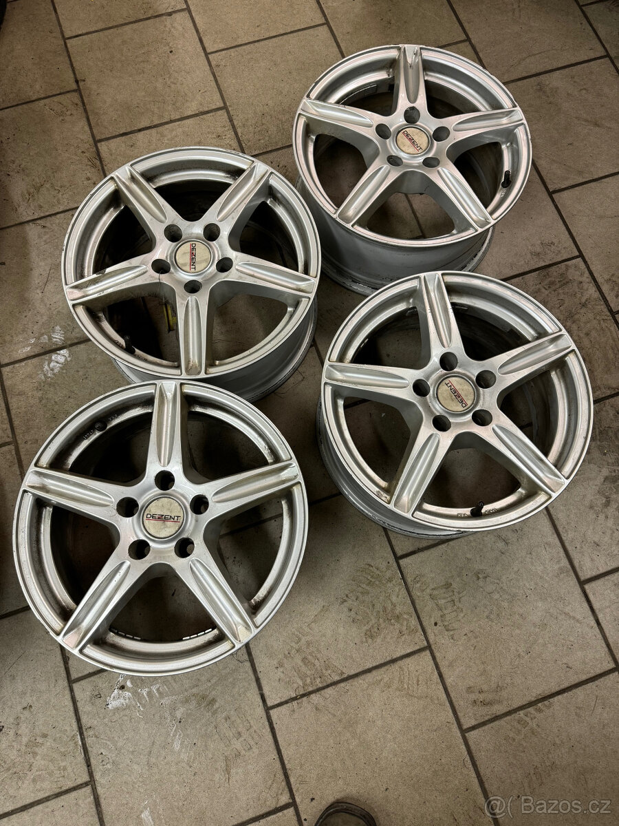 Prodám alu kola Dezent 7x16 5x112x57 et 35