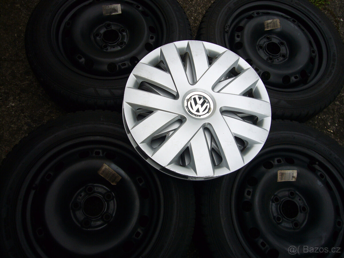 ZIMNÍ KOLA VW POLO-FABIA-SEAT 15" 5x100 6" et-38,stř.-57,1