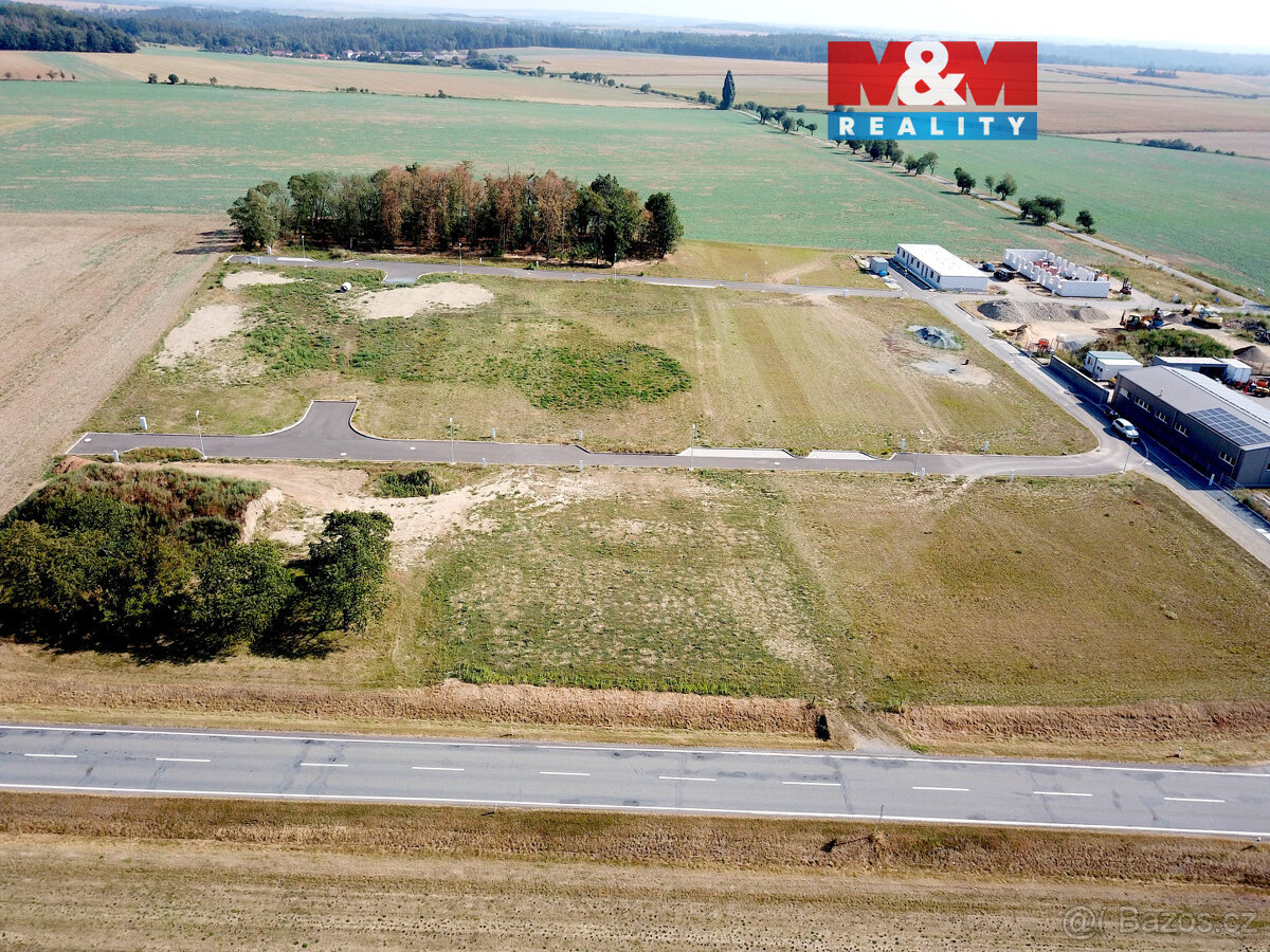 Prodej stavebního pozemku, 939 m2, obec Valeč, okres Třebíč