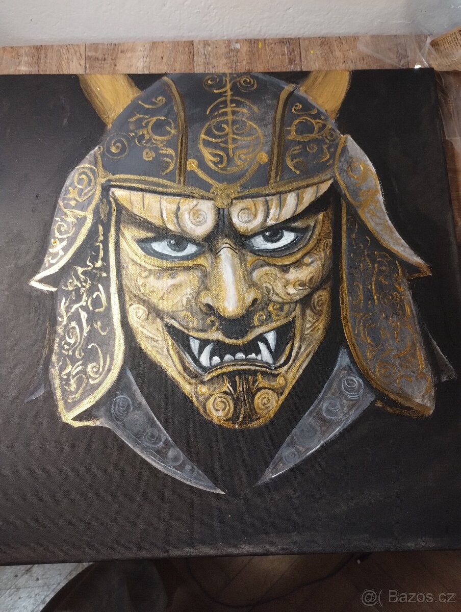 obraz oni maska - akryl