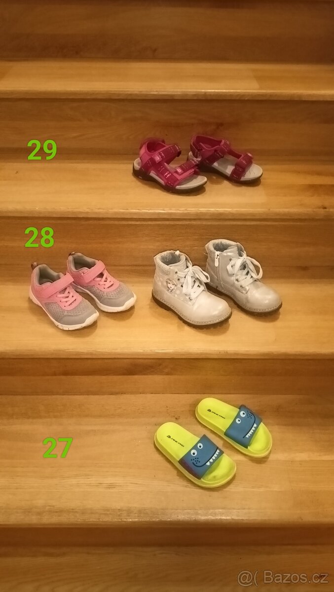 Dětské boty 27 - 29