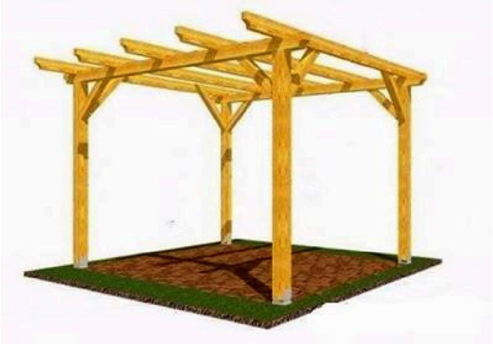Pergola 3 X 3 m