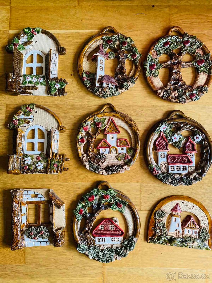 Karamický obrázek - dekorace