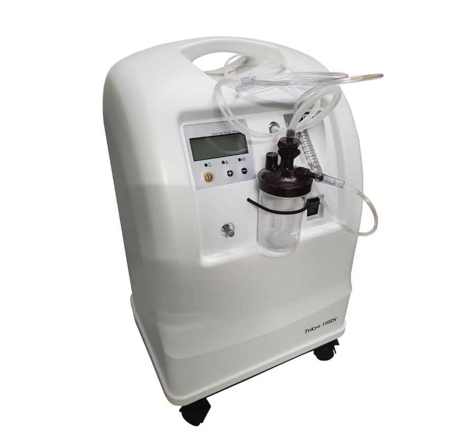 Kyslíkový koncentrátor Tokyo 10H - rozbaloeno pouze