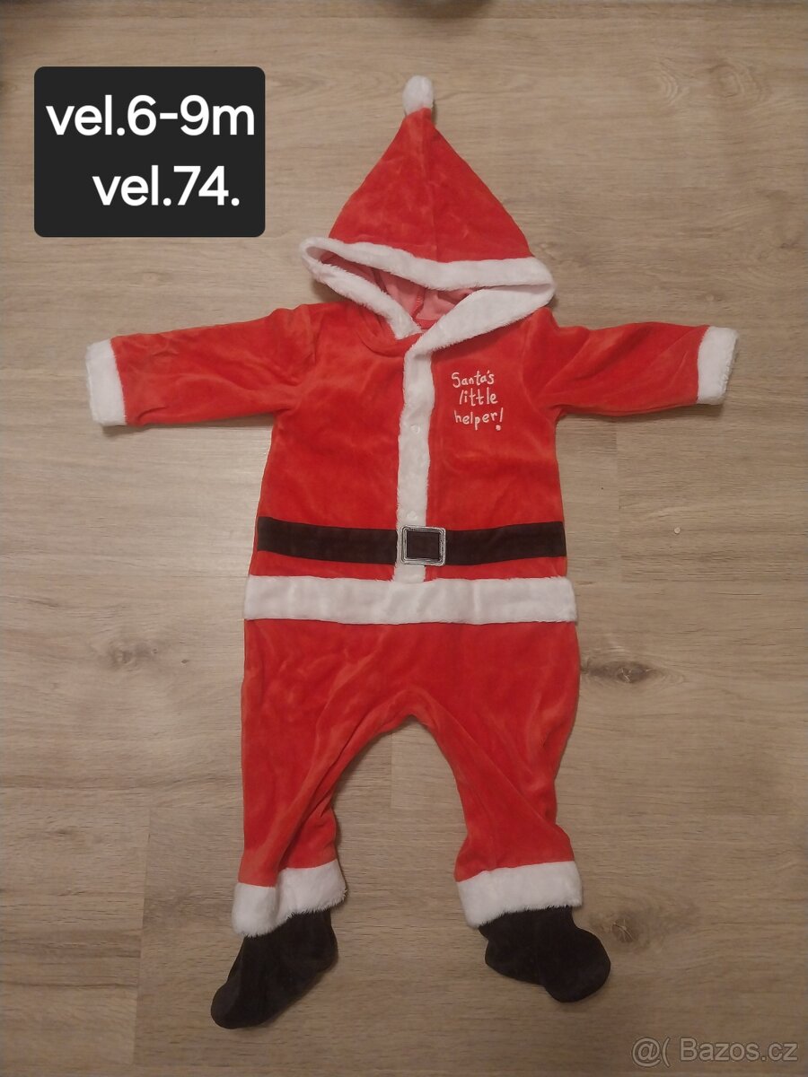 Adventní kalendář papírový Vánoční oblečení