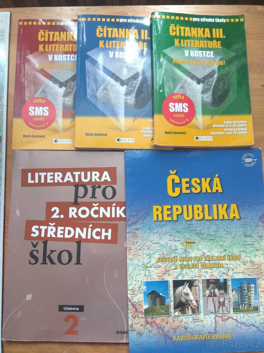 Učebnice OA, gymnázium, SOŠ.