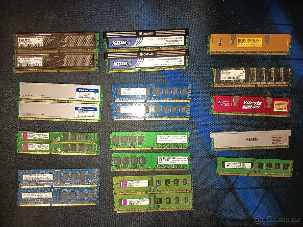 Mix Ram pro stolní PC