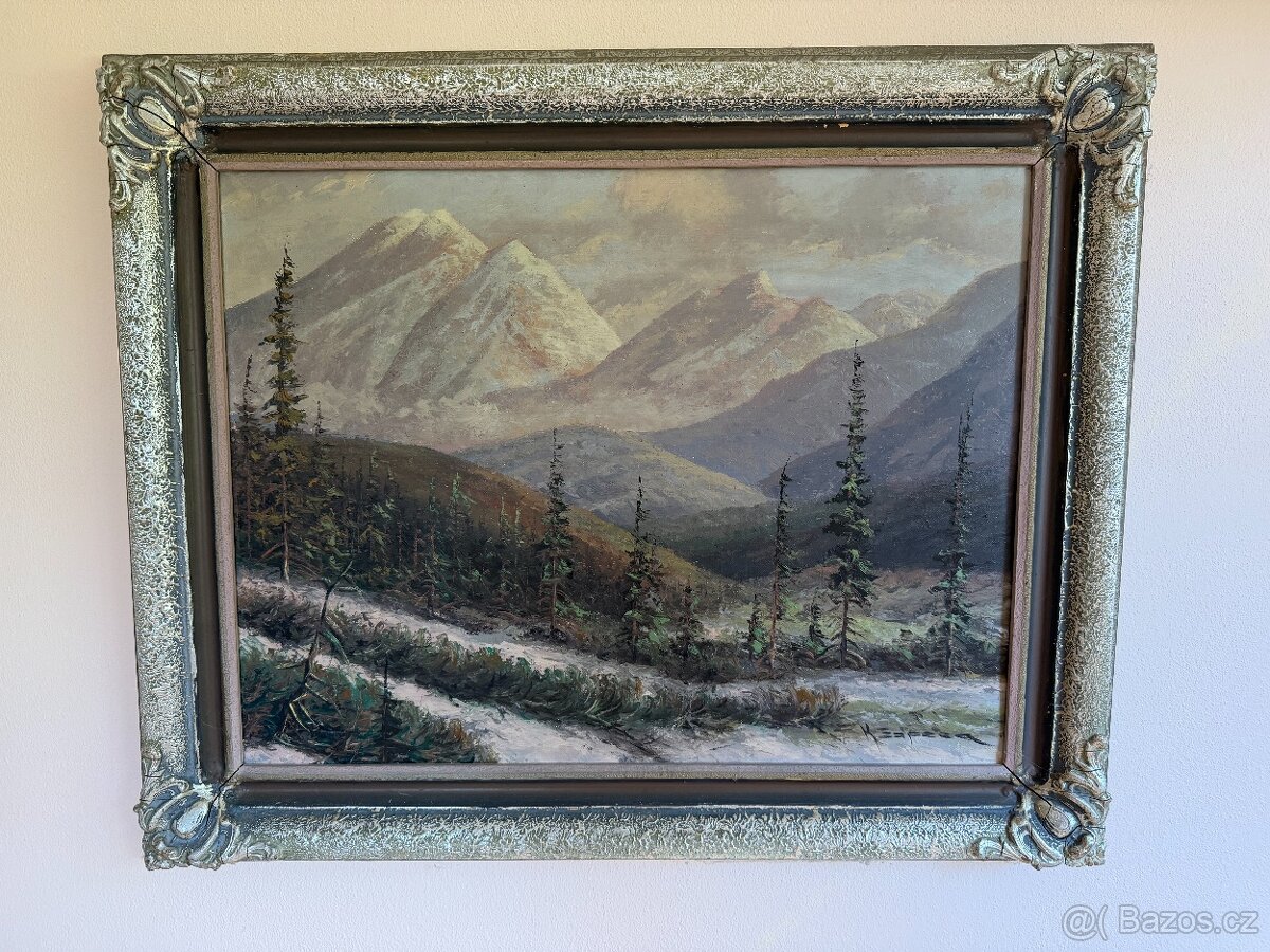 Obraz Tatry - Karel Zápeca