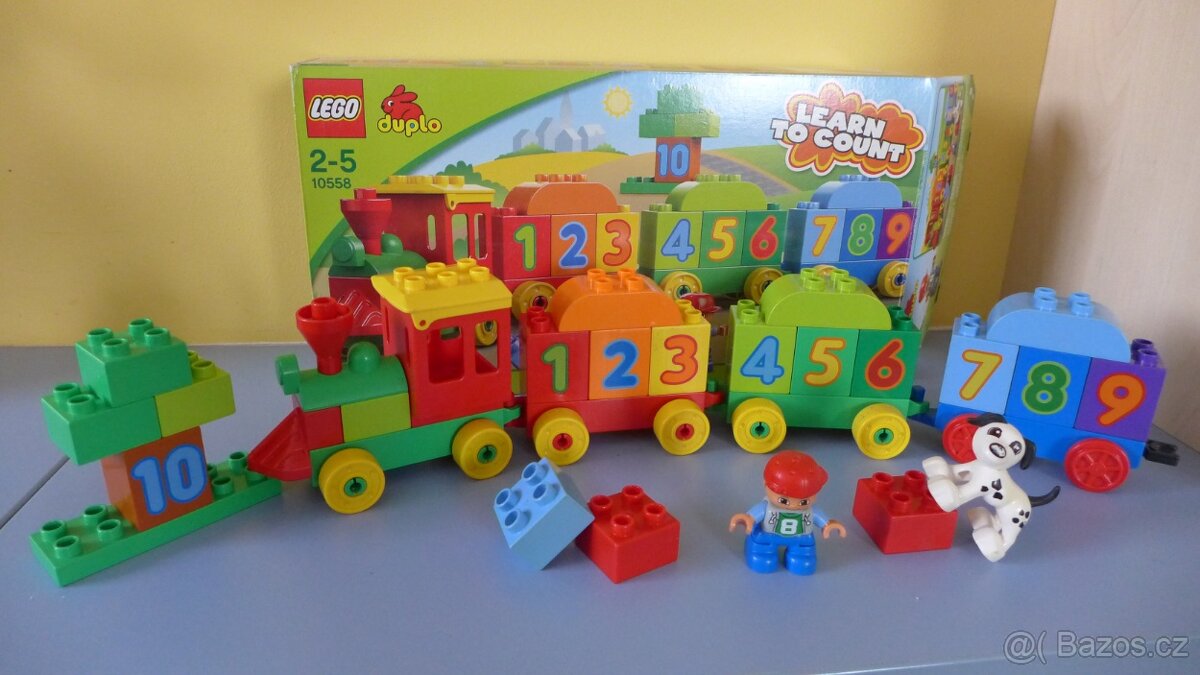 Lego Duplo 10558 Vláček plný čísel