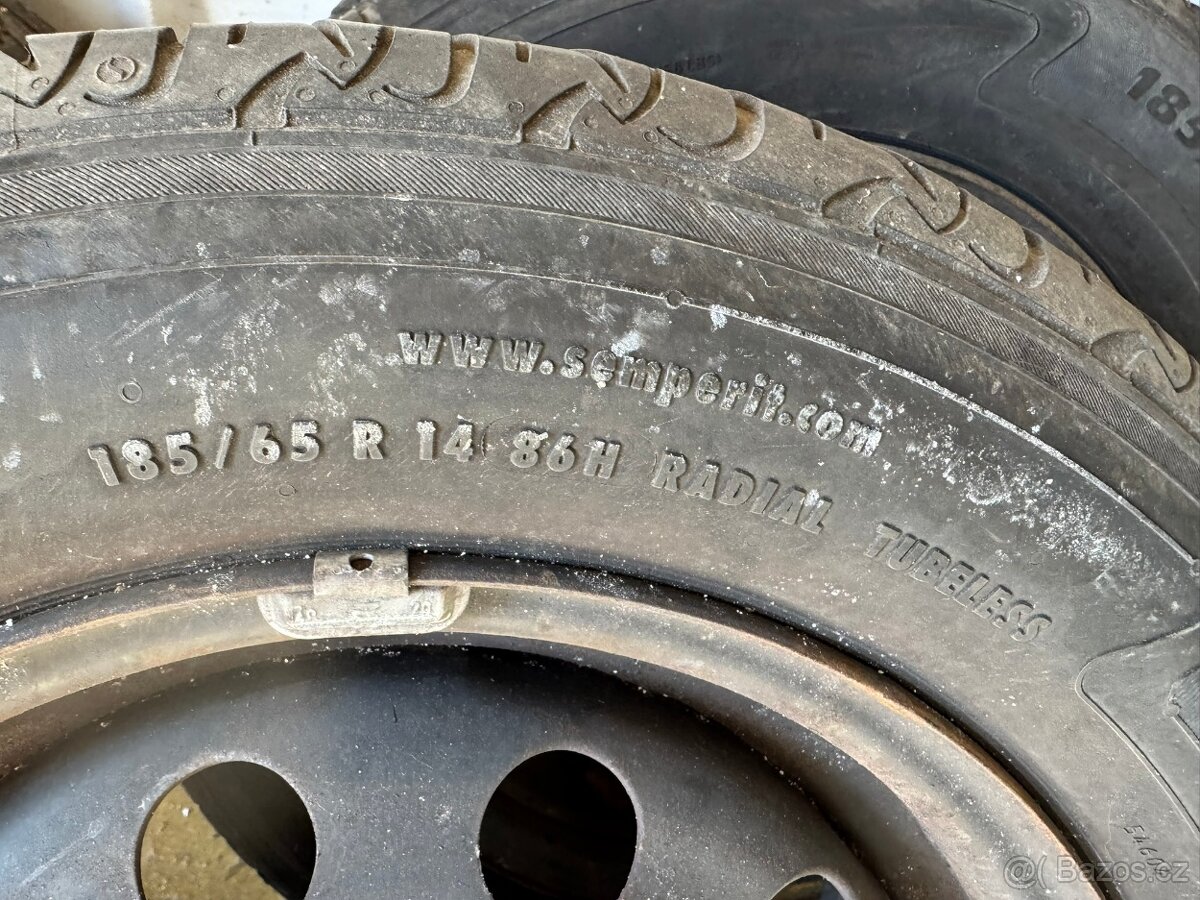 185/65/R14 - letní sada - disky vč. pneu (Ford Focus I)
