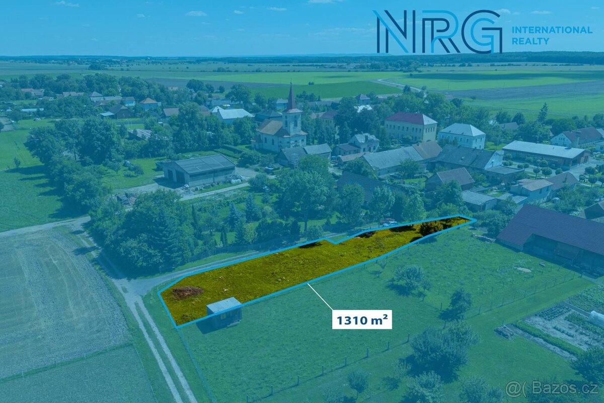 Prodej pozemku, 1310 m2, Lužec n. Cidlinou
