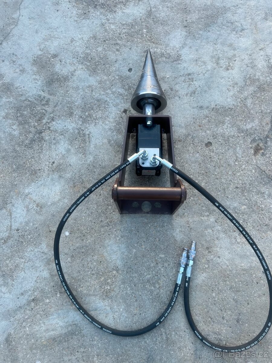 Kuželová štípačka kalačka Bagr 20KW rychloupinák MS01/MS03
