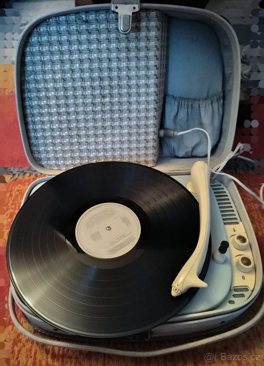 Kufříkový gramofon Supraphon - GE080 -
