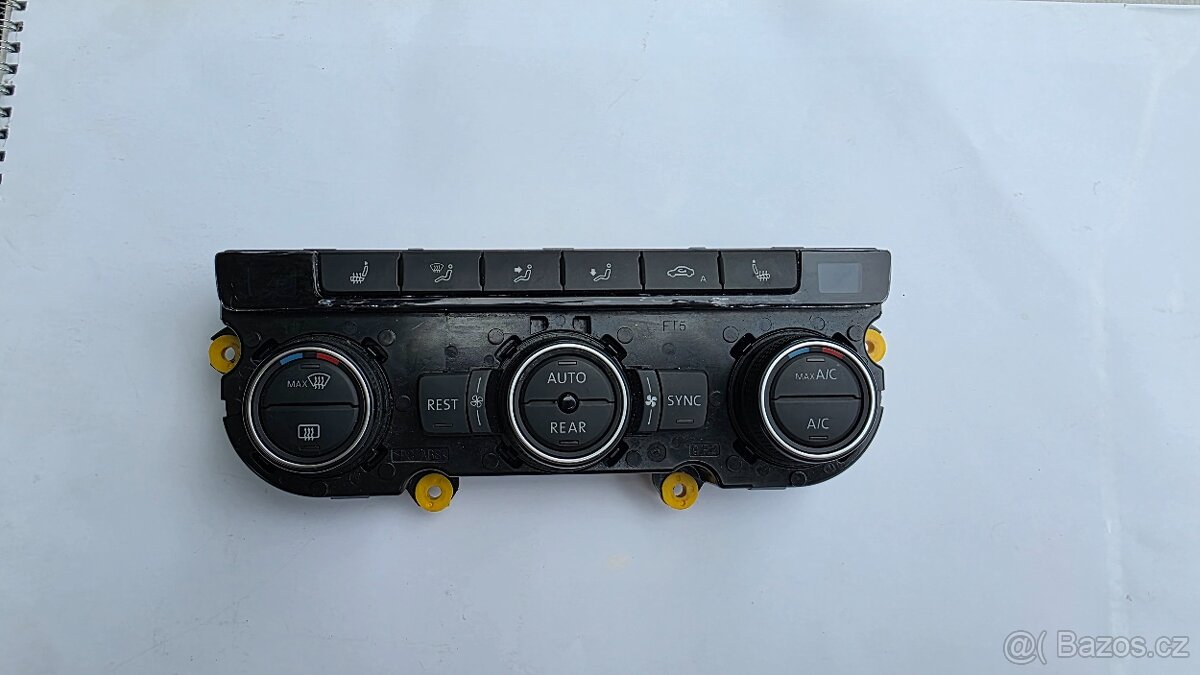 VW T6 ovládání climatronic 7E0907040R