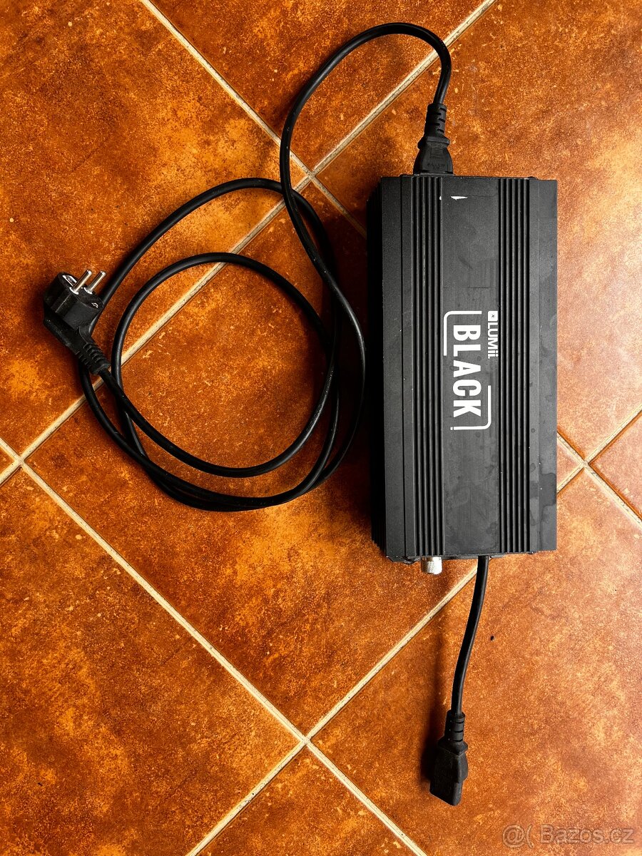LUMii Black 600W přepínatelný předřadník 250-660W