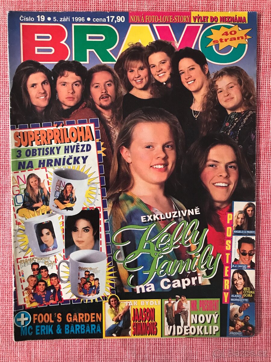 Bravo 19/1996 - komplet.