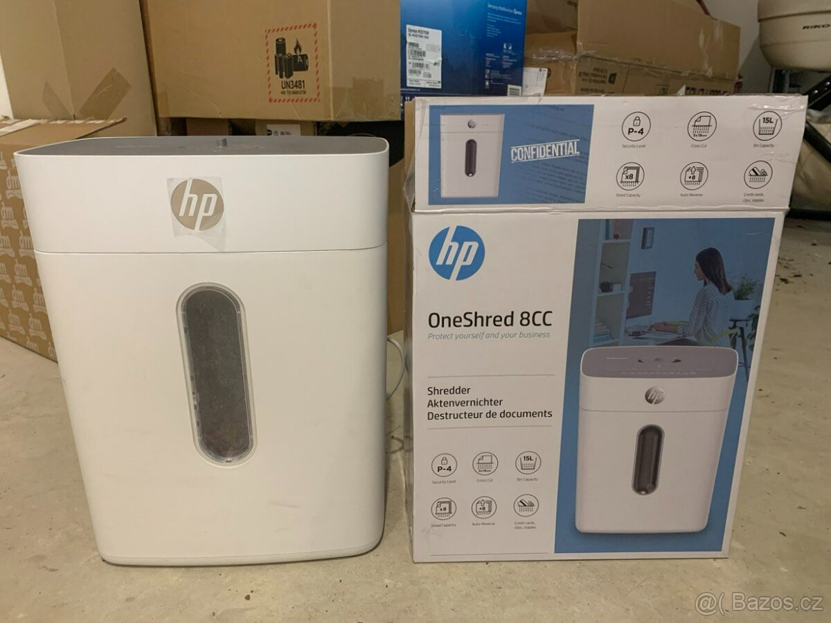 Skartovač HP OneShred 8CC - 1300