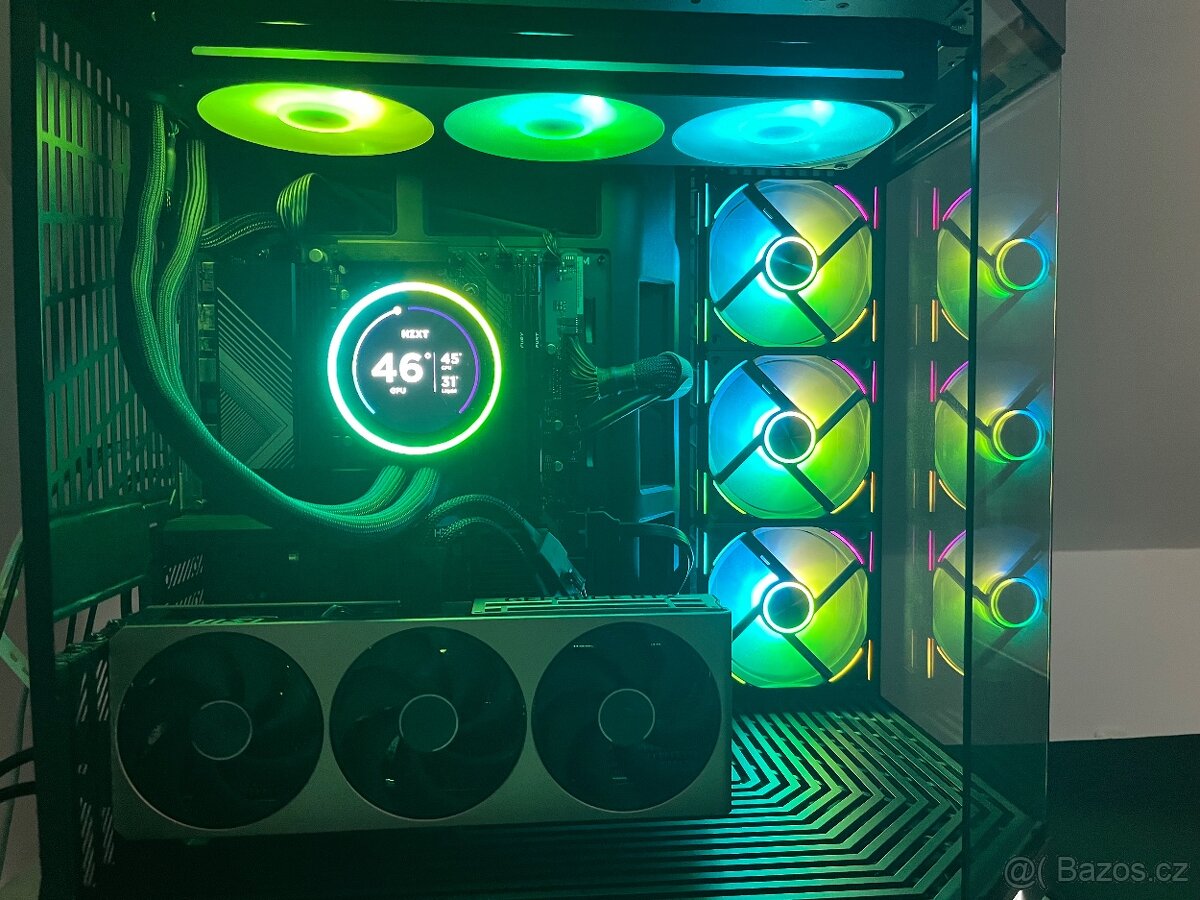 Výkonný herní PC – RTX 5070, Ryzen 7 7800X3D, 32GB RAM, NZXT