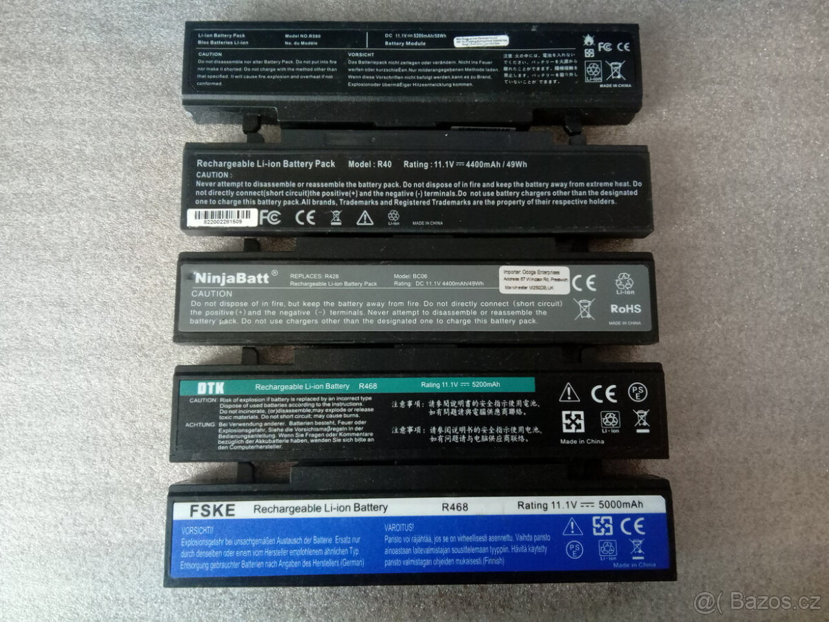 baterie AA-PB9NC6B pro notebooky Samsung R468,R428,R530 (3h)