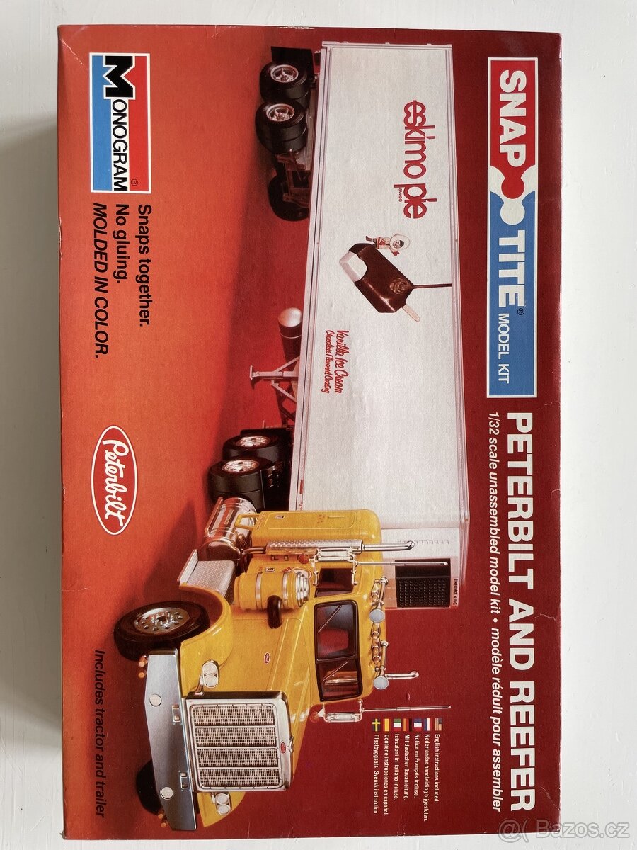 Kamion s návěsem Peterbilt 1/32 - rarita
